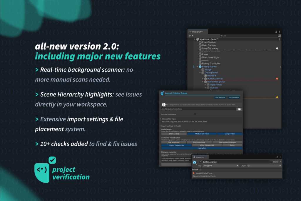 Attribute-based validation and custom checks — extend Project Verification with your own rules